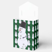 ボウリングボール雪だるまクリスマス フェイバーボックス (オープン)