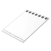 ボウリングボール ノートパッド (アングル)