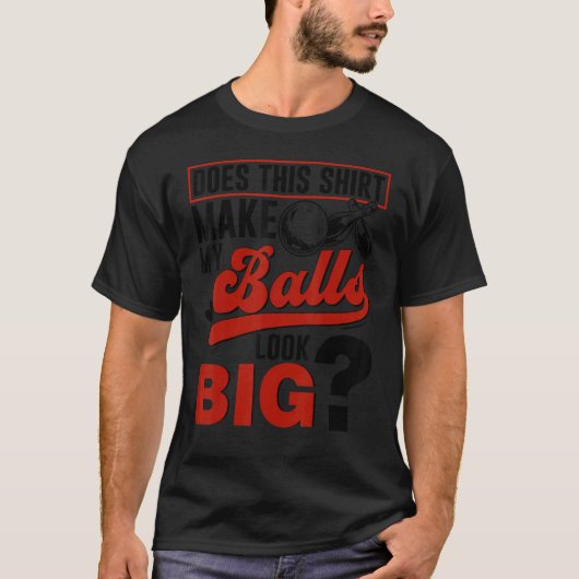 ボウリングボール ボウラー Tシャツ (正面)