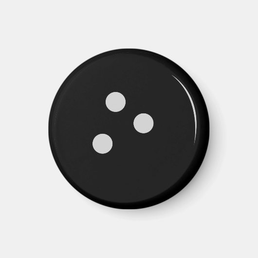 ボウリングボール マグネット (正面)