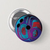 ボウリングボール 缶バッジ (正面&裏面)