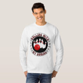 ボウリング仲間と楽しく ギフト ボウリング ボウラー向け Tシャツ (正面フル)