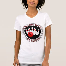 ボウリング仲間と楽しく ギフト ボウリング ボウラー向け Tシャツ