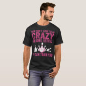 ボウリング好きな子供たちの楽しいデザイン Tシャツ (正面フル)