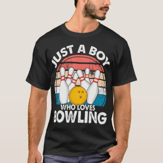 ボウリング男子 Tシャツ