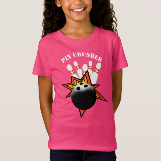 ボウリング ガールズ Tシャツ (正面)