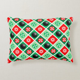 ボウリング クリスマス ホリデー アクセントクッション