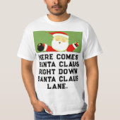 ボウリング クリスマス Tシャツ (正面)