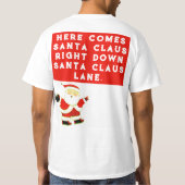 ボウリング クリスマス Tシャツ (裏面)