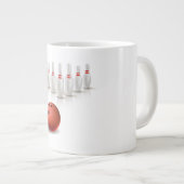 ボウリング ジャンボコーヒーマグカップ (正面右)