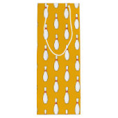 ボウリング スキットル パターン ワインギフトバッグ (裏面)