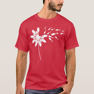 ボウリング タンポポ ピン ストライク スポーツ アート ユーモア ボウ Tシャツ