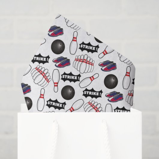 ボウリング ティッシュペーパー 薄葉紙 (ギフトバッグ)