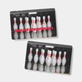 ボウリング バッジ (正面＆裏面)