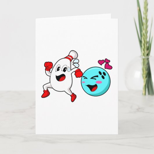 ボウリング ボウリングボール カード (正面)