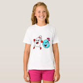 ボウリング ボウリングボール Tシャツ (正面フル)