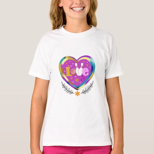 ボウリングTシャツ Tシャツ (正面)