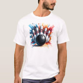 ボウリングTシャツ Tシャツ (正面)