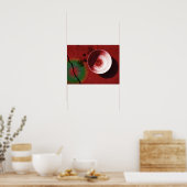 ボウルとクラック ポスター (キッチン)