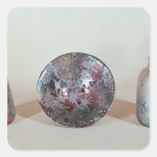 ボウルと瓶， c.1890 スクエアシール (正面)