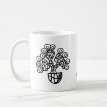 ボウルに入ったサボテン