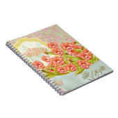 ボウルに入れたパンジー ノートブック (右側)