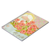 ボウルに入れたパンジー ノートブック (左側)