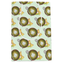 ボウルのグリーンチリチリVerdeクックオフ ミディアムペーパーバッグ