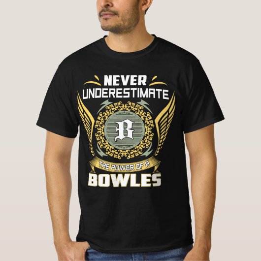 ボウルの力は計り知れない Tシャツ (正面)