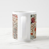 ボウルウィリアムモリスフローラデザイン ジャンボコーヒーマグカップ (裏面)