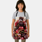ボウル一杯のさくらんぼ エプロン (インサイチュ)
