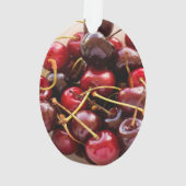 ボウル一杯のさくらんぼ オーナメント (裏面)