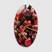 ボウル一杯のさくらんぼ オーナメント (正面)
