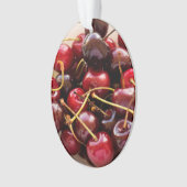 ボウル一杯のさくらんぼ オーナメント (正面)