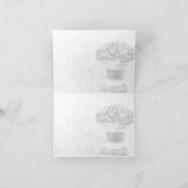 ボウル一杯のさくらんぼ カード (内部)