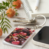 ボウル一杯のさくらんぼ キーホルダー (正面右)