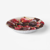 ボウル一杯のさくらんぼ ペーパーボウル (傾斜あり)