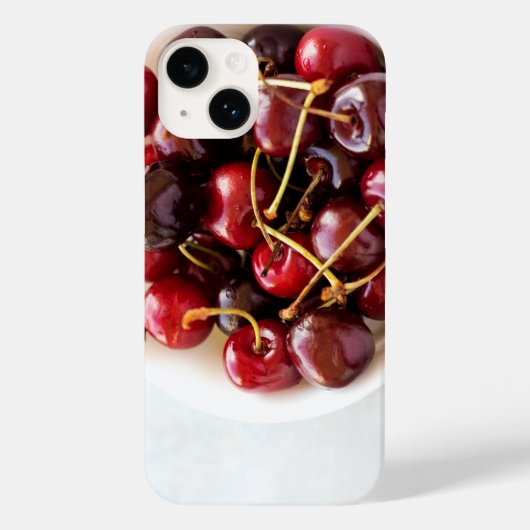 ボウル一杯のさくらんぼ Case-Mate iPhoneケース (裏面)