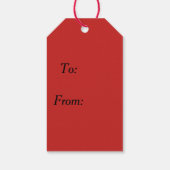 ボウル・オブ・さくらんぼ・ギフトラベル ギフトタグ (裏面)