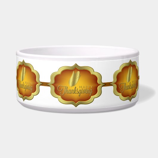 ボウル – ハッピー感謝祭 – コーン (左)