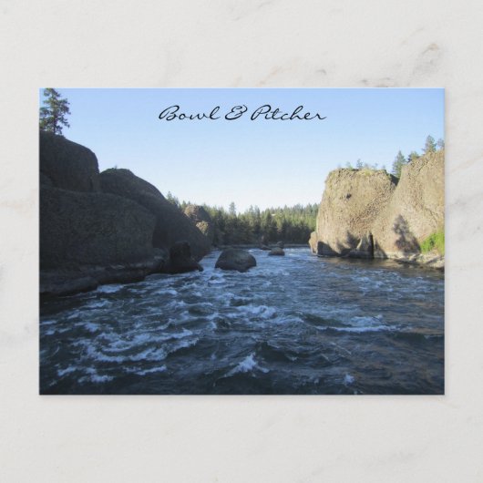 ボウル&ピッチャー ポストカード (正面)