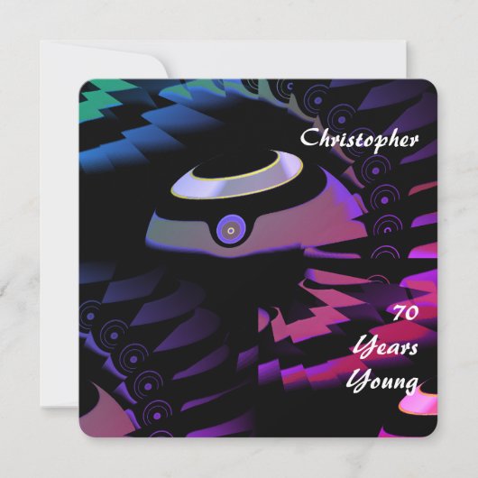 ボウル 招待状 (正面)