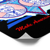 ボウルXlviiトランプまだ投票の有罪判決フェロン2024 ポスター (角)