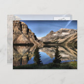 ボウレイクバンフ国立公園アルバータカナダポストカ ポストカード (正面/裏面)