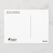 ボウレイク&氷河 ポストカード (裏面)