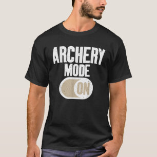ボウワートアーチェリーTシャツのアーチェリーモード Tシャツ