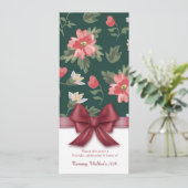 ボウ招待状 招待状 (スタンド正面)