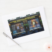 ボウ通りランナーズパブ 長方形シール (封筒)