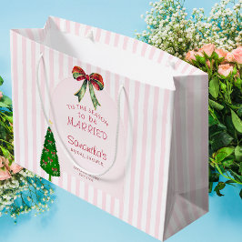 ボウ・ティス・ザ・シーズン・トゥ・ビー・マリード・ブライダルシャワー ラージペーパーバッグ