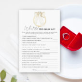 ボウ&リングや輪ブライダルシャワー新郎は何と言った